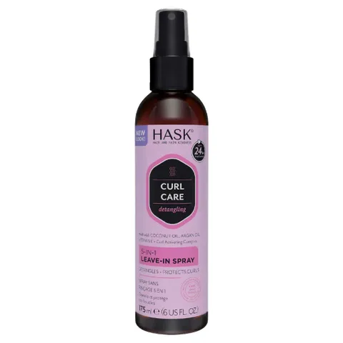 Xịt Dưỡng Tóc Hask 5 In 1 Argan Oil - Dưỡng Sâu và Bảo Vệ Tóc, Chống Tác Động Môi Trường, Dùng Sau Gội hoặc Trước Khi Tạo Kiểu