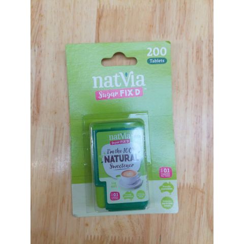 Đường Cỏ Ngọt Natvia Úc - Chất tạo ngọt tự nhiên không calo, không đường, vị ngọt dịu, hoàn hảo cho chế độ ăn kiêng và lối sống lành mạnh.