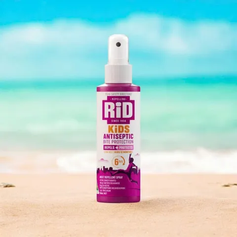 Xịt Ngăn Muỗi Và Kháng Khuẩn Rid Kids 100ml - An Toàn Cho Bé, Chống Côn Trùng Hiệu Quả, Phù Hợp Cho Trẻ Em