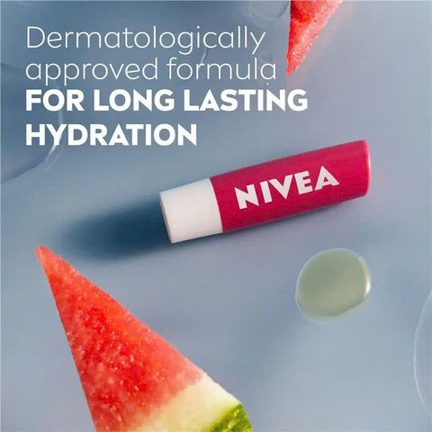 Son Dưỡng Môi NIVEA Australia Lip Bill 4.8g - Dưỡng Ẩm, Phục Hồi Môi Khô, Lót Son Màu, Chứa Vitamin E