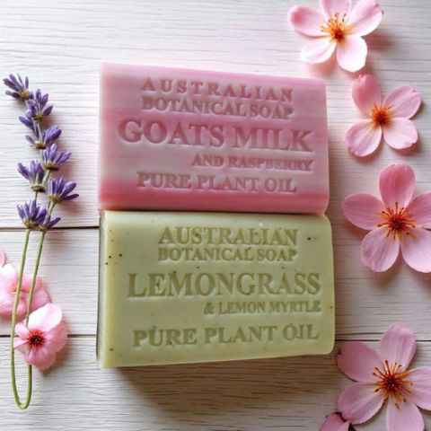Xà phòng thiên nhiên Australian Botanical Soap 200g - Hương chanh sả, dưỡng ẩm, không SLS, không parabens, an toàn cho da nhạy cảm