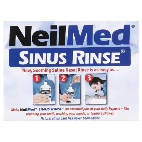NeilMed Rửa Mũi Xoang Cho Người Lớn Starter Kit 10 Gói