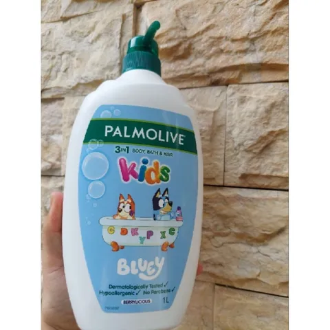Sữa tắm, dầu gỗi dầu xả  3 in  1 palmpolive kid Úc  Dịu nhẹ