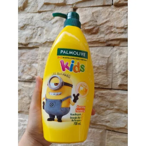 Sữa tắm, dầu gỗi dầu xả  3 in  1 palmpolive kid Úc  Dịu nhẹ