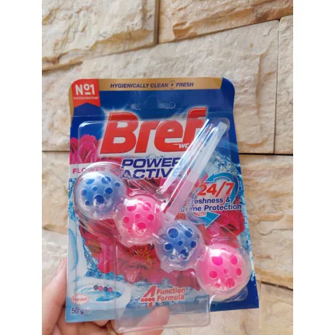 Viên khử mùi bồn cầu Bref Power Active hàng Úc