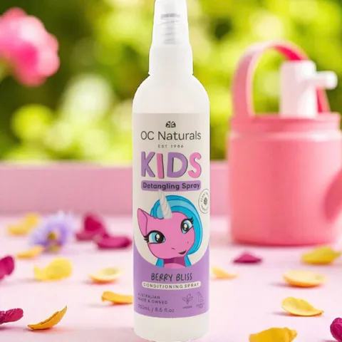 Xịt Dưỡng Gỡ Rối Tóc Organic Care Kids 250ml Dịu Nhẹ