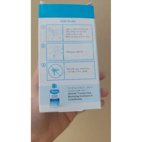 Serum kích thích mọc tóc Dermal Therapy Hair Restoring 50ml, phục hồi tóc yếu, ngăn rụng tóc hiệu quả