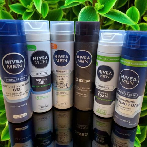 Gel Cạo Râu Nivea Men và Bọt Dưỡng Da Sau Cạo - Bộ Chăm Sóc Nam Chuyên Sâu, Giúp Da Mịn Màng và Khỏe Mạnh