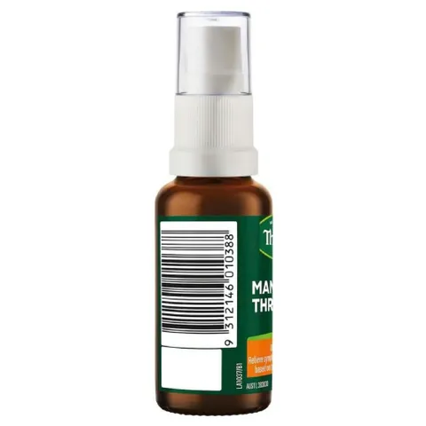 Xịt Họng Thompson’s Manuka 25ml Chính Hãng Úc - Sát Khuẩn, Giảm Đau Họng, Làm Dịu Ho Tự Nhiên Với Mật Ong Manuka