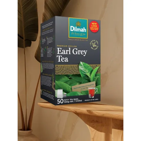 Trà đen Dilmah Earl Grey túi lọc 50 gói tiện mang theo