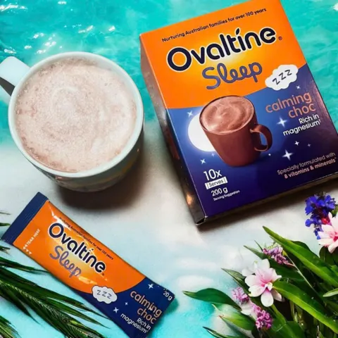 Bột Cacao Ovaltine Sleep Calm - Thức Uống Thư Giãn Ngọt Nhẹ Tăng Cường Sức Khỏe Dành Cho Mọi Người