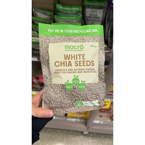 Hạt chia trắng và đen Macro Úc 350g tăng năng lượng