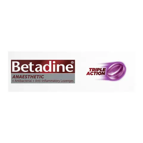 Viên Ngậm Betadine Hương Chanh Mật Ong Úc - Giảm Đau Viêm Họng Không Đường, Giúp Dễ Chịu Ở Giai Đoạn Bệnh Viêm Amidan