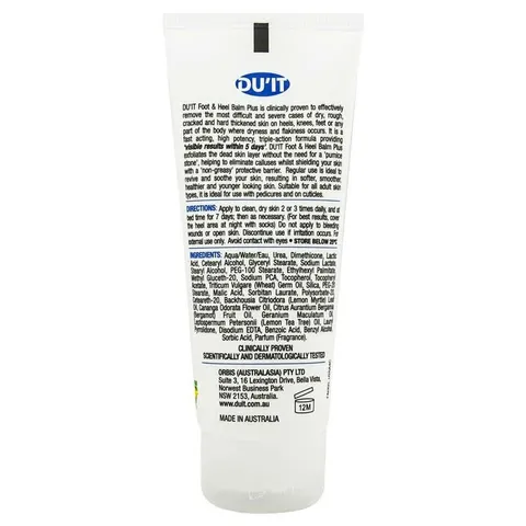 DU'IT Foot & Heel Balm Plus 50g ÚC nâng niu gót chân mềm mịn