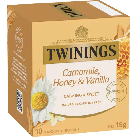 Trà Hoa Cúc Twinings Mật Ong Vani 40 Gói - Thức Uống Thư Giãn, Giảm Căng Thẳng, Dành Cho Mọi Người