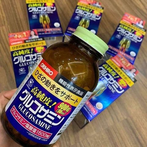 Glucosamine Orihiro Nhật Bản - Bổ Xương Khớp 900/950 Viên, Hỗ Trợ Viêm Khớp và Thoái Hóa - Sức Khỏe Xương Khớp Tối Ưu