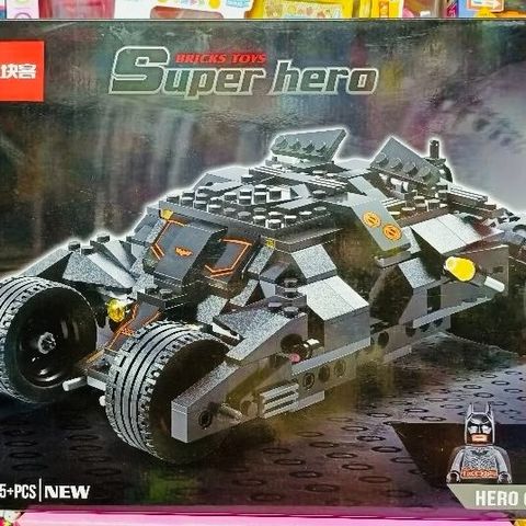 Đồ Chơi Lắp Ráp Mô Hình Xe Ô Tô Superhero Batman 7105 Brick - Bộ Lego Tuyệt Vời Cho Trẻ Em Từ 6 Tuổi Trở Lên