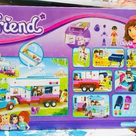 Đồ Chơi Lắp Ráp LEGO Friends 10561 Xe Cứu Thương Động Vật 387PCS – Trẻ Em Thích Hợp Để Phát Triển Kỹ Năng Sáng Tạo và Xã Hội
