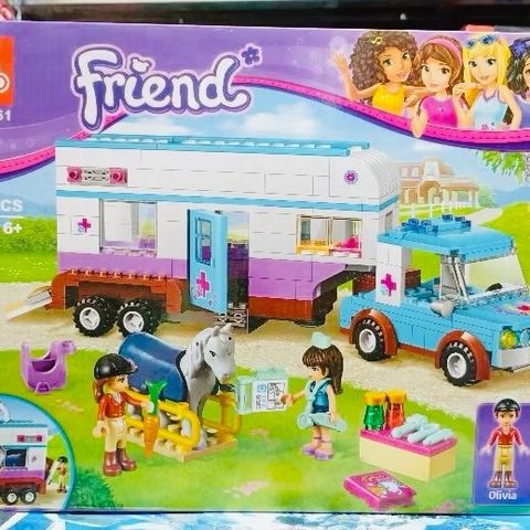 Đồ Chơi Lắp Ráp LEGO Friends 10561 Xe Cứu Thương Động Vật 387PCS – Trẻ Em Thích Hợp Để Phát Triển Kỹ Năng Sáng Tạo và Xã Hội