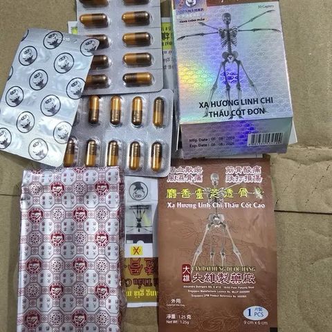 Viên uống Xạ Hương Linh Chi Thấu Cốt Đơn - Hỗ Trợ Giảm Đau Xương Khớp Chất Lượng Cao từ Singapore