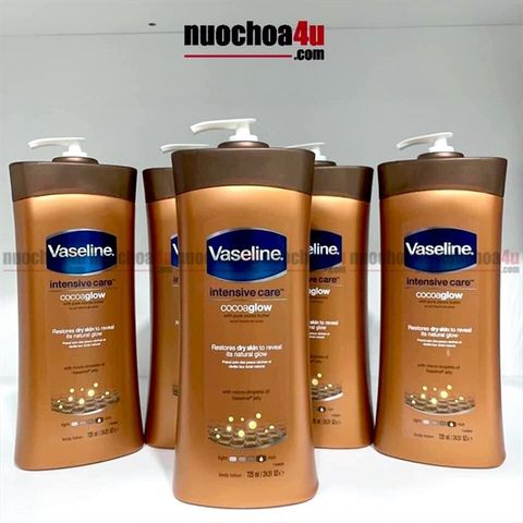 Dưỡng Thể Vaseline Cocoa Radiant 725ml - Dưỡng Ẩm và Làm Mềm Da - Sản Phẩm Chăm Sóc Da Chất Lượng Cao