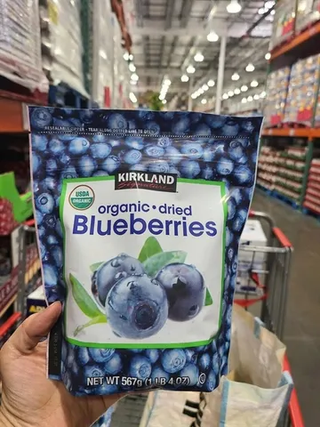 Việt quất sấy khô Blueberries 567g - Thực phẩm dinh dưỡng giàu chất xơ, ăn vặt lành mạnh cho sức khỏe