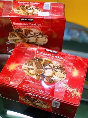 Bánh quy socola Kirkland European Cookies 1.4kg – Bánh quy giòn thơm, đậm vị cho tín đồ thưởng thức bánh kẹo