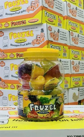 Rau Câu Trái Cây Fruzel Jelly 1.45kg – Ngọt Dịu, Thích Hợp Cho Trẻ Em, Đồ Ăn Vặt Ngon Miệng