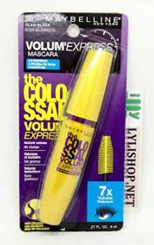 Mascara Maybelline Volum’ Express 7X – Dày mi, chống lem