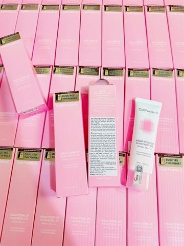 Kem Chống Nắng Cell Fusion C Dark Spot Toning SPF50+ 50ml - Nâng Tông, Giảm Thâm Sạm, Bảo Vệ Da Tối Ưu