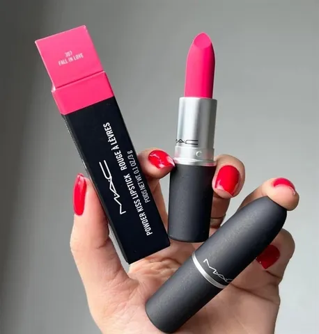 Son MAC 307 Fall In Love - Hồng Dâu Chuẩn Màu, Son Môi Cao Cấp, Đẹp Tự Nhiên, Quà Tặng Lý Tưởng Cho Phái Đẹp