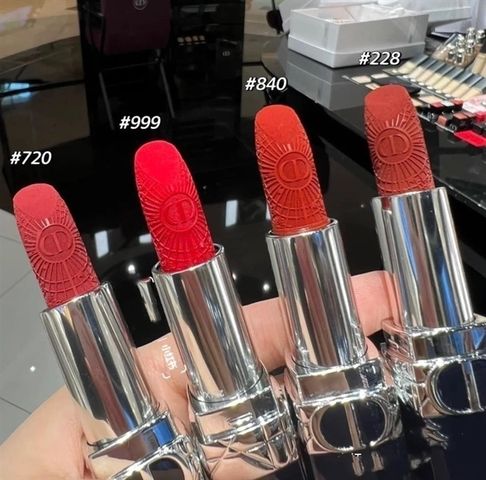 Son Dior 840 Rouge Velvet - Lì Mượt Sang Trọng, Chất Son Đỉnh Cao, Dành Cho Tín Đồ Làm Đẹp