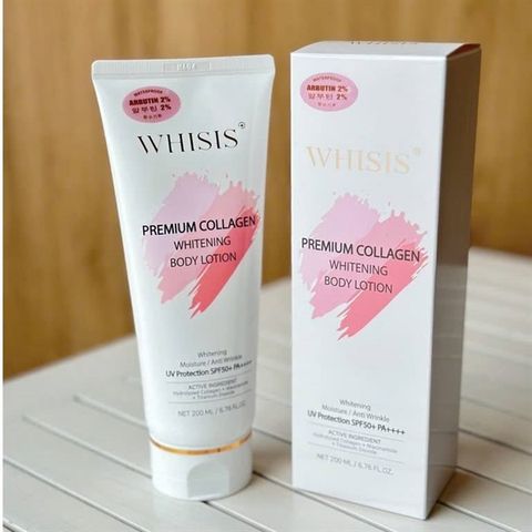 Kem Dưỡng Body Whisis Premium Collagen Whitening (ban ngày) – dưỡng trắng, căng bóng