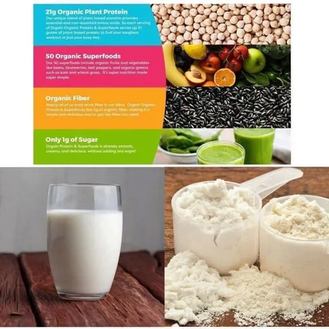 Bột protein Orgain Organic Protein & Superfoods 918g – tăng cơ khỏe