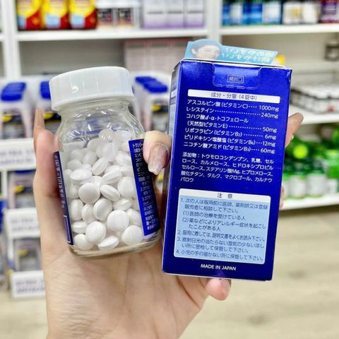 Viên Uống Trắng Da Transino White C Clear 120 Viên - Giúp Xóa Nám, Làm Sáng Da Từ Nhật Bản