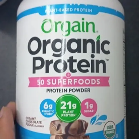 Bột protein Orgain Organic Protein & Superfoods 918g – tăng cơ khỏe