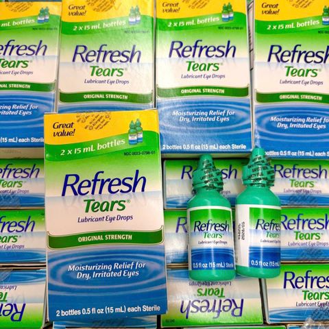 Nước Nhỏ Mắt Nhân Tạo Refresh Plus 15ml – Dưỡng Ẩm & Bảo Vệ Mắt, Giải Quyết Khô Mỏi Do Máy Tính & Môi Trường Ô Nhiễm