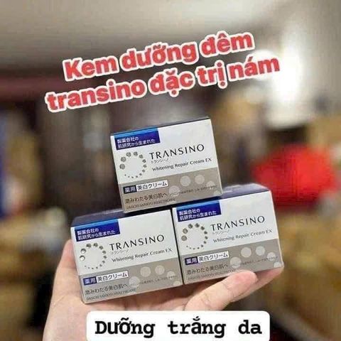 Kem Dưỡng Trắng Giảm Nám Transino Whitening Repair Cream EX 35g - Làm Sáng Da, Giảm Tàn Nhang, Chăm Sóc Da Hiệu Quả
