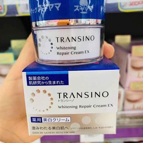 Kem Dưỡng Trắng Giảm Nám Transino Whitening Repair Cream EX 35g - Làm Sáng Da, Giảm Tàn Nhang, Chăm Sóc Da Hiệu Quả