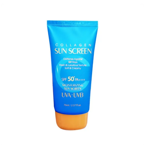 Kem Chống Nắng 3W Collagen Sun Screen SPF50 PA+++ - Dưỡng Ẩm, Bảo Vệ Da Khỏi Tia UV, Không Nhờn Rít, Chất Lượng Hàn Quốc