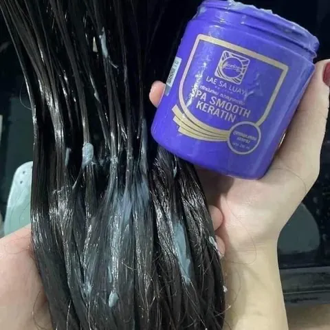 Hấp Tóc Lae Sa Luay Tím 250ml - Giải Pháp Phục Hồi Tóc Hư Tổn, Cung Cấp Độ Ẩm, Tóc Mềm Mượt Lâu Dài