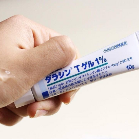 Kem Giảm Mụn T Gel 1% Nhật Bản 10gr - Hỗ Trợ Điều Trị Mụn Hiệu Quả, Phục Hồi Da, Dành Cho Da Nhạy Cảm