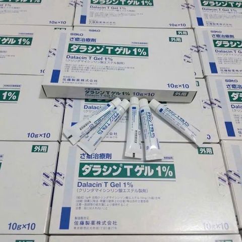 Kem Giảm Mụn T Gel 1% Nhật Bản 10gr - Hỗ Trợ Điều Trị Mụn Hiệu Quả, Phục Hồi Da, Dành Cho Da Nhạy Cảm