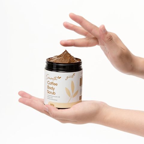 Tẩy Tế Bào Chết Body Cà Phê Robusta & Yến Mạch GUO 250g - Chăm sóc da mềm mịn, tẩy tế bào chết tự nhiên, hương cà phê thư giãn