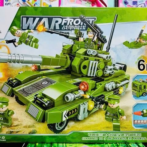 Đồ Chơi Lắp Ráp Mô Hình Xe Tăng JIQILE 42009 - Lego Chất Lượng Cao, Trải Nghiệm Sáng Tạo Thú Vị Cho Trẻ Em và Người Lớn