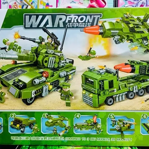 Đồ Chơi Lắp Ráp Mô Hình Xe Tăng JIQILE 42009 - Lego Chất Lượng Cao, Trải Nghiệm Sáng Tạo Thú Vị Cho Trẻ Em và Người Lớn
