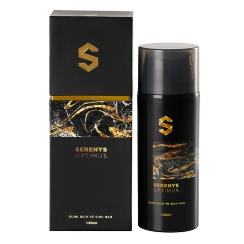 Dung dịch vệ sinh nam Serenys Optimus - Làm sạch và khử mùi hiệu quả, mang lại cảm giác thoải mái cho phái mạnh