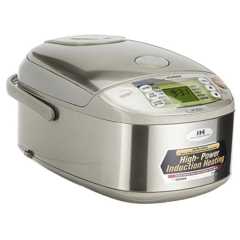 Nồi Cơm Điện Tử Cao Tần Zojirushi NP-HBQ10-XA 1.0L Nhật Bản - Thiết Kế Nhỏ Gọn, Công Nghệ IH, Bảo Hành 3 Năm
