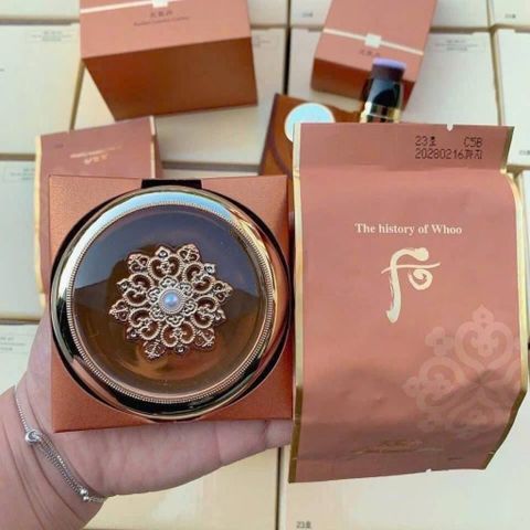 Phấn Nước Whoo Tái Sinh Cushion 15g - Trang Điểm & Chăm Sóc Da - Phấn Nước Tone 21 Dành Cho Da Trắng Sáng