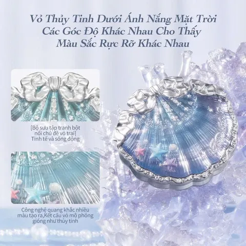 Phấn Má Hồng Flower Knows Shell Jewel Collection Silk Satin Blush 5G - Nana Shop